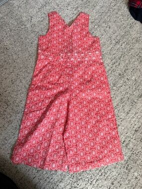 Janie and Jack NWT coral and White Patterned Girls' jumpsuit size 3